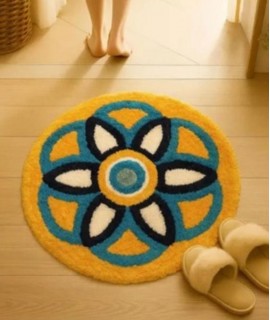 Matofik Rangoli Design Mat